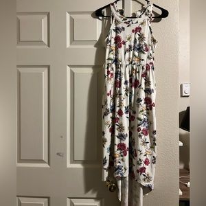 Hi-Low Floral Dress